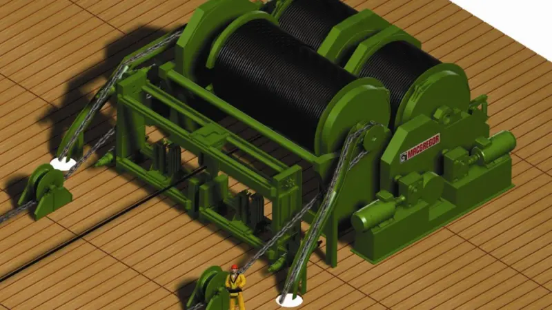 Cargotec has launched a new range of electrically driven offshore winches