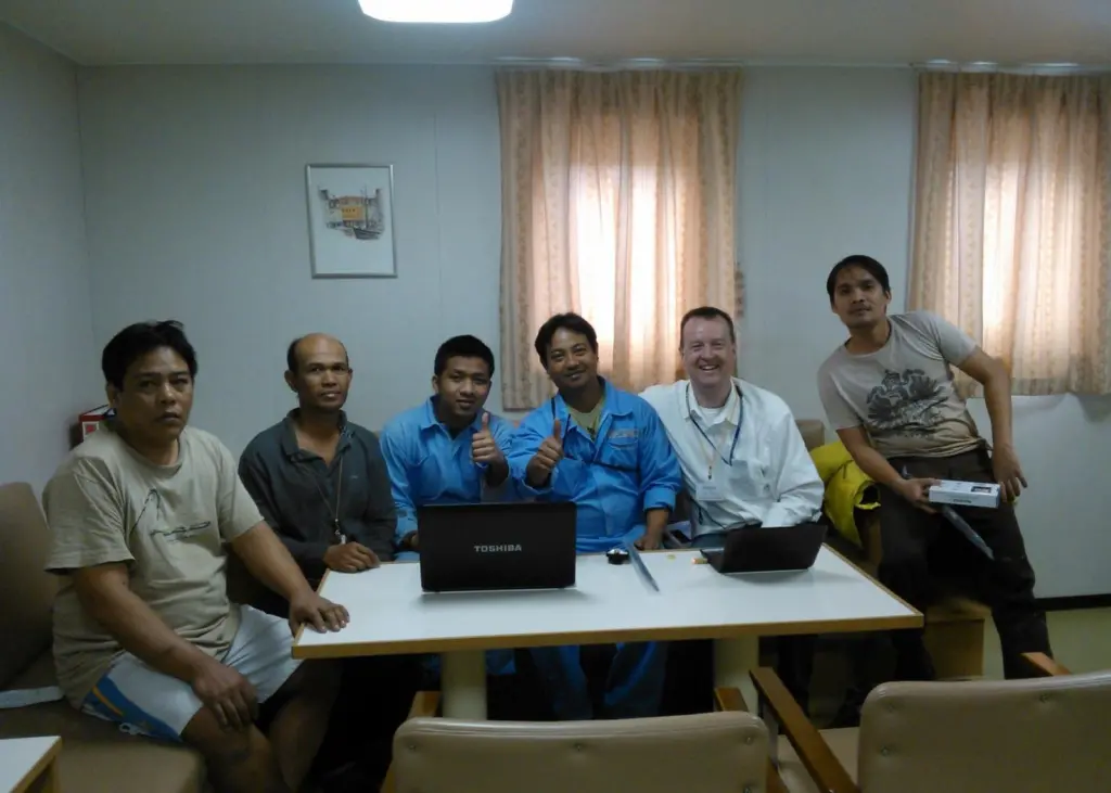 Antwerp's communications systems are praised by welfare organisations. Credit: Mission to Seafarers