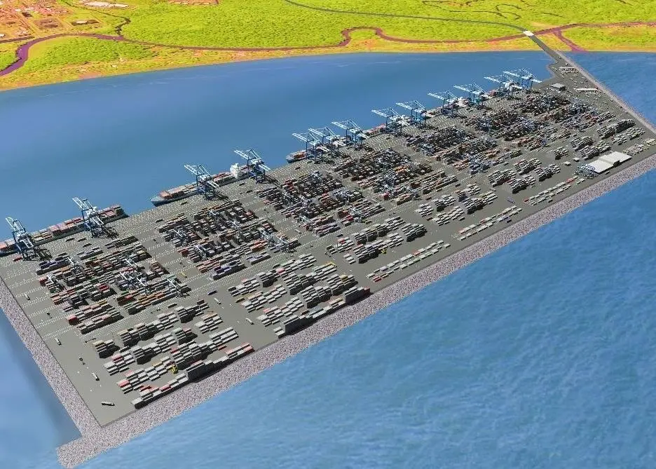 The large scale plans for Moin will give the country much needed deep water access