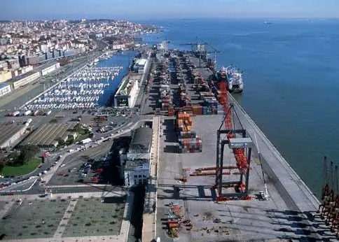 Lisbon's cargo terminal was backed up this week