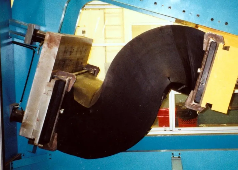 Trelleborg's Fender Test Press