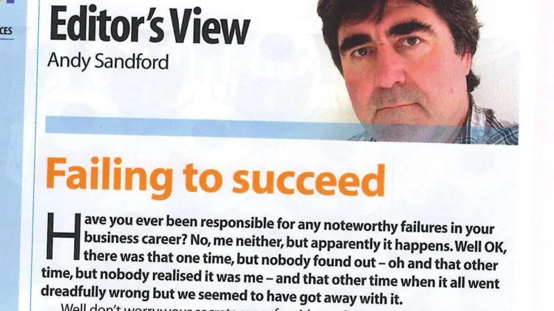 Andy Sandford, editor of Engineering Capacity