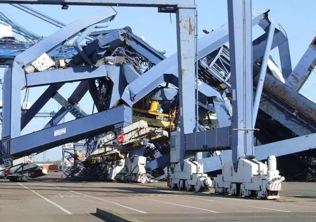 Equipment losses still threaten port operations. Credit: Keith Evans