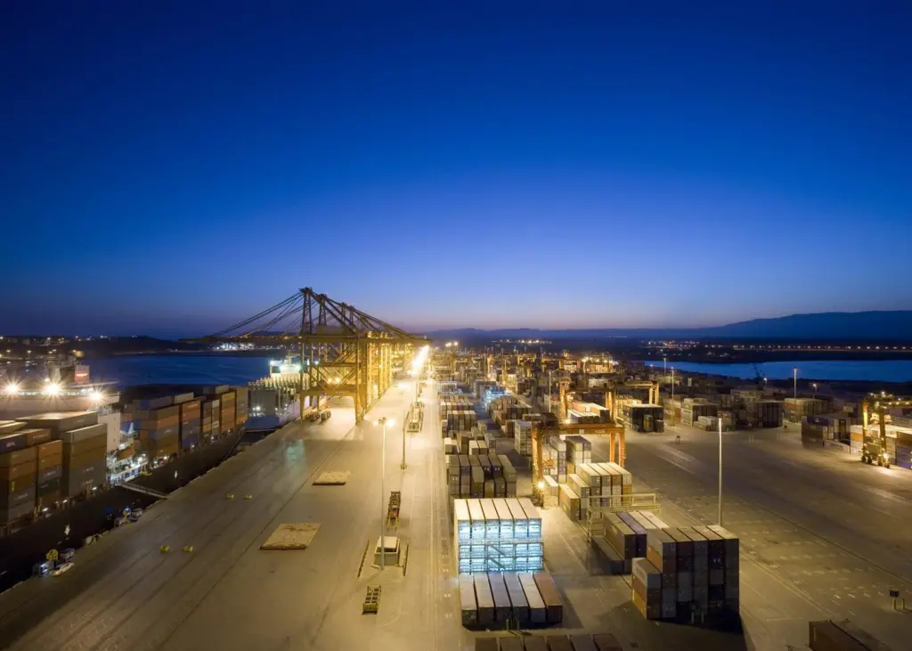 The Port of Salalah has ongoing initiatives to reduce carbon emissions and waste