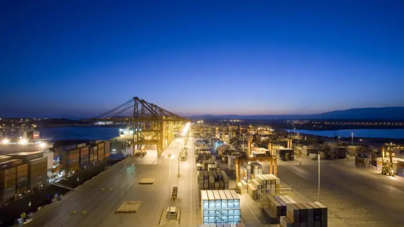 The Port of Salalah has ongoing initiatives to reduce carbon emissions and waste