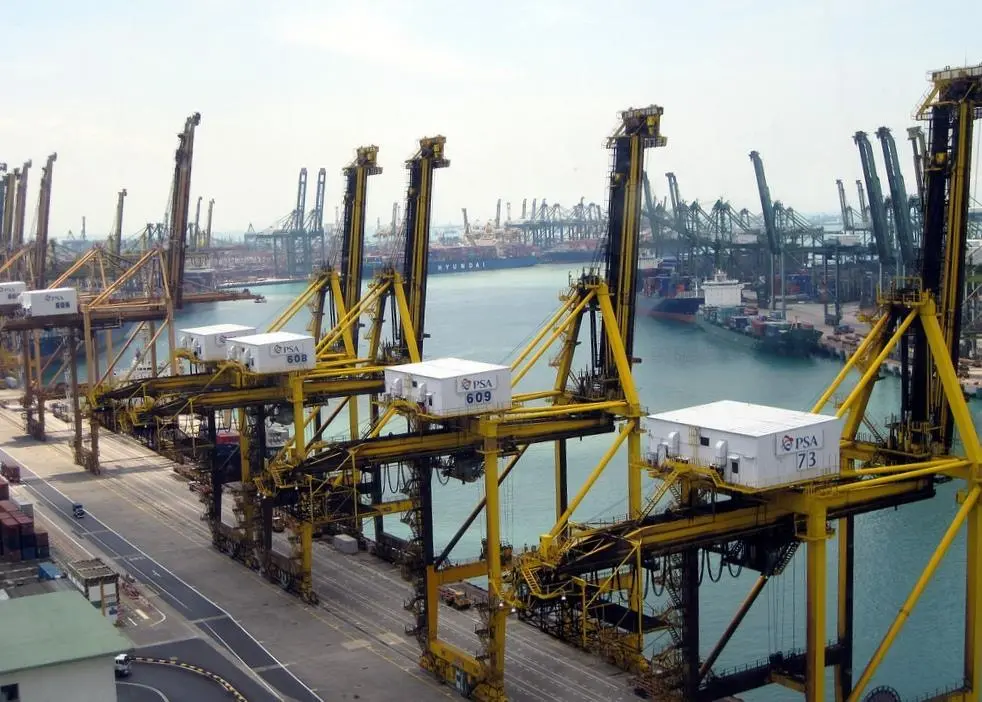 Singapore is to consolidate its container handling in one location. Credit: Roberto Arias
