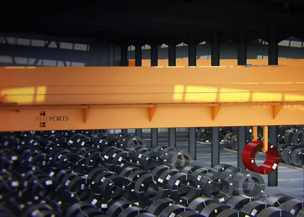 Gladstone Dock's new improved steel warehouse facility