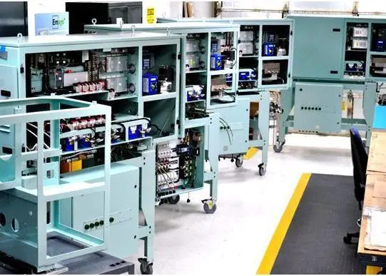 Emsys systems being assembled at WR Systems’ Norfolk, VA plant
