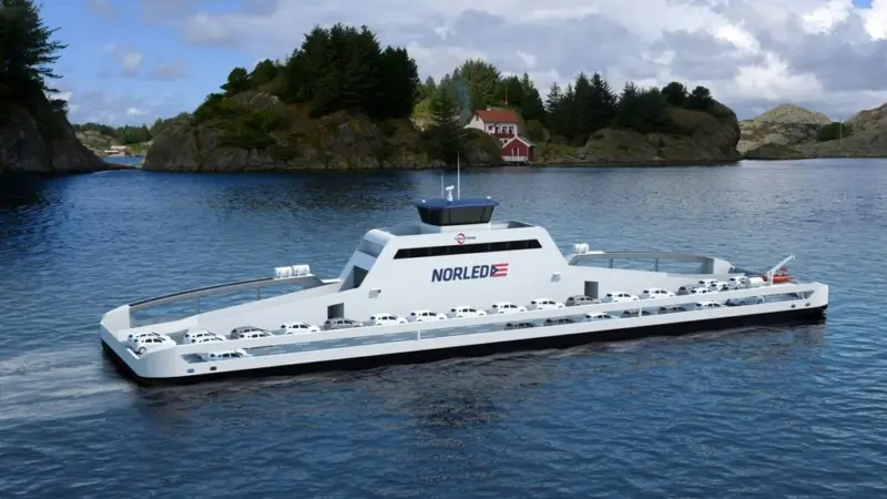 The ZeroCat 120  - the ‘World’s First’ electric car ferry