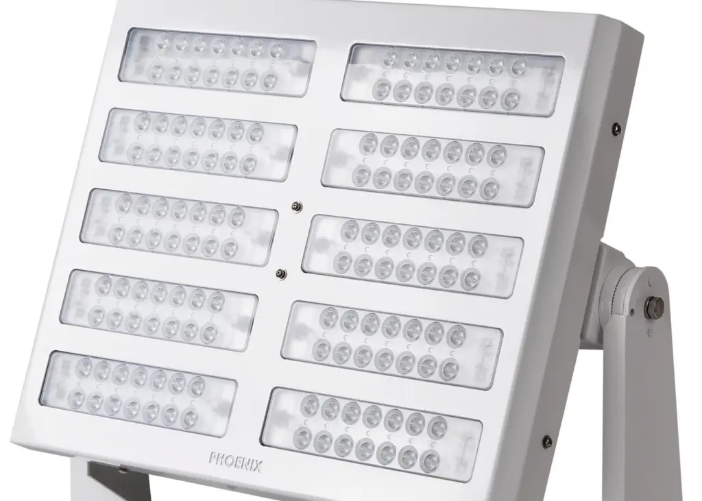 Phoenix Products' ModCom LED floodlights will reduce costs and light pollution