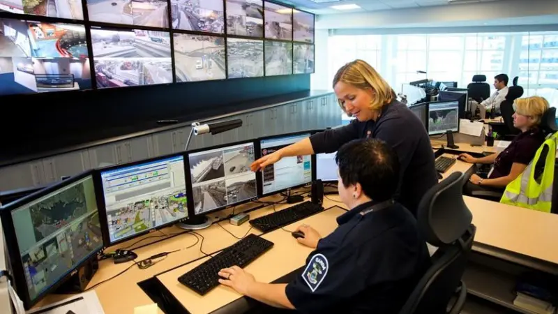 Port Metro Vancouver's operations centre integrates control of the port's key services. Credit: Port Metro Vancouver