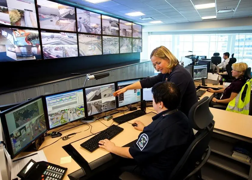 Port Metro Vancouver's operations centre integrates control of the port's key services. Credit: Port Metro Vancouver