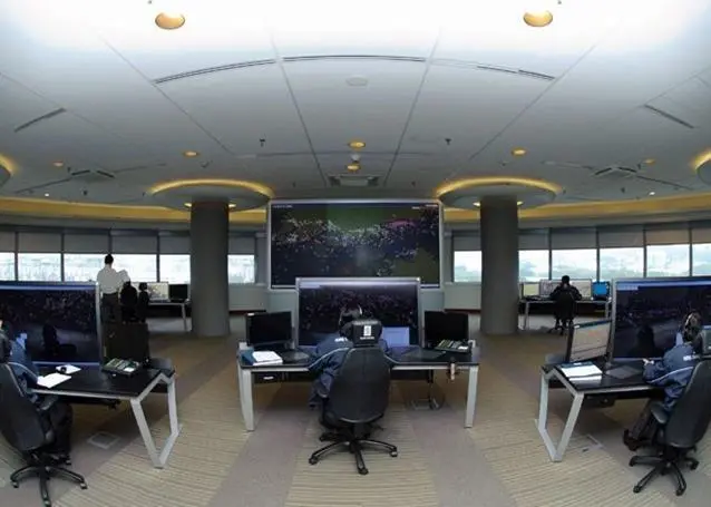 PSA's port operations centre balances technology with human interaction. Credit: MPA