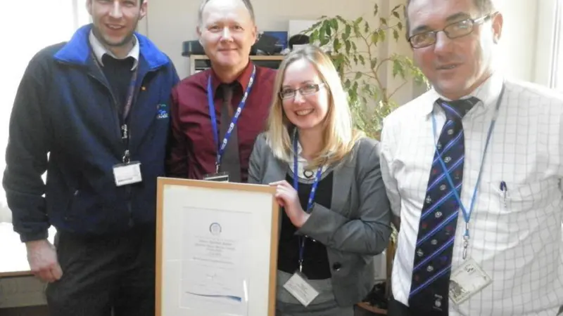 The carbon management team at the Port of Dover are pleased to retain the standard