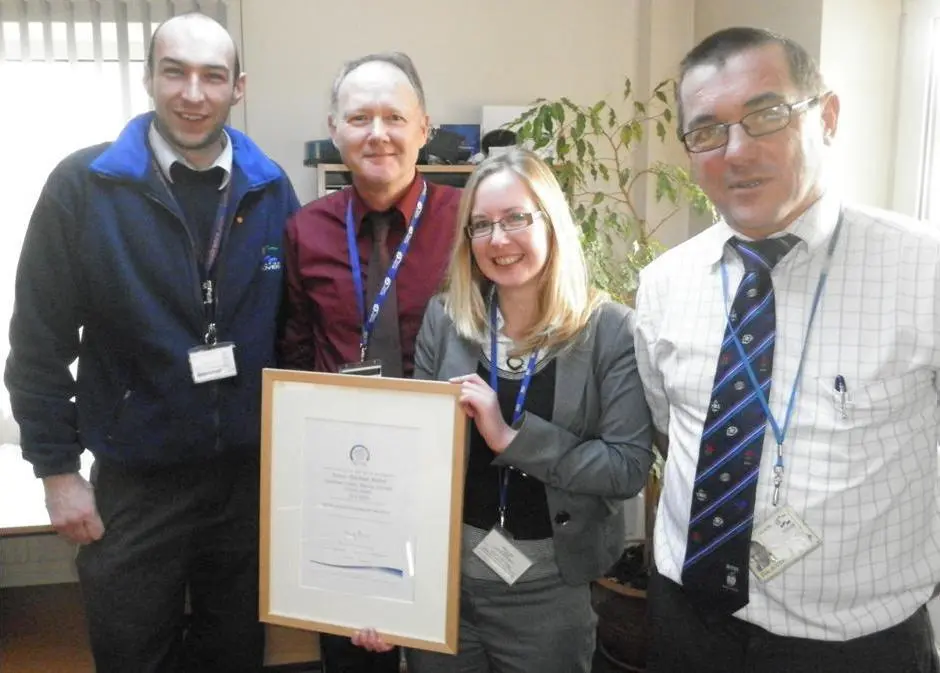 The carbon management team at the Port of Dover are pleased to retain the standard