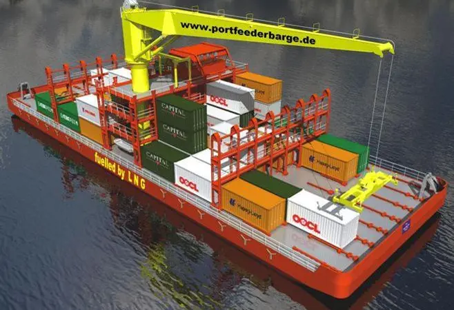Is there a place for geared barges in today's ports?