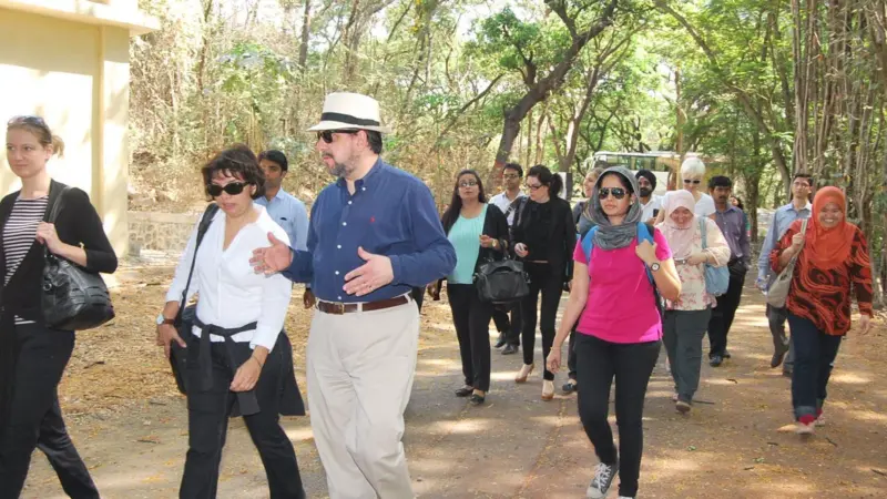 The visit took in the environmental initiatives that have been introduced at JN Port over the last decade