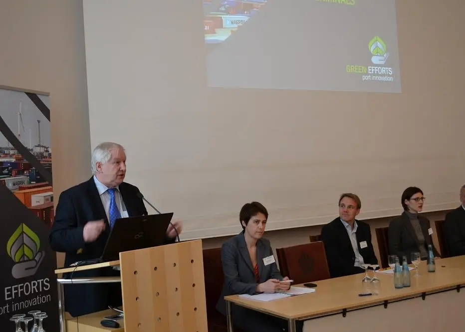 GREEN EFFORTS (Green and Effective Operations at Terminals and in Ports) organised a Workshop, entitled “Greener Ports - What to expect from technologies”