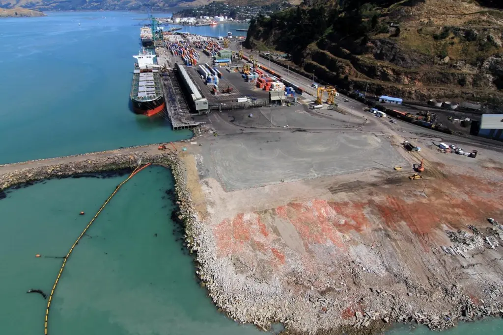 Lyttelton's re-use of earthquake rubble was a win-win for the city and the port