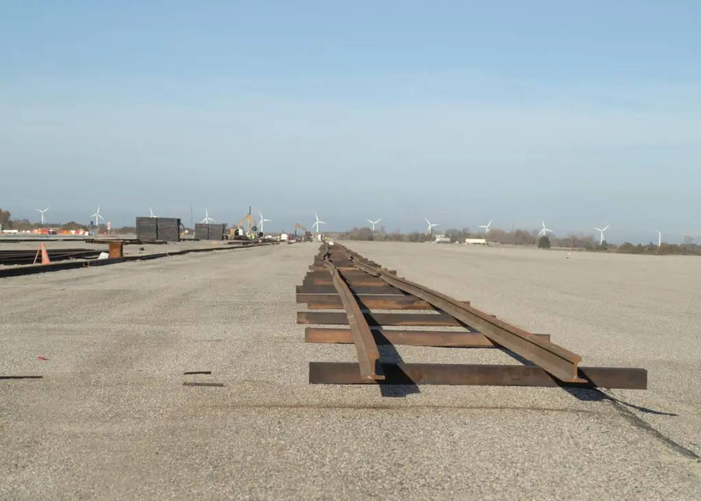 Mr Ranjard discussed the port's enhanced rail services