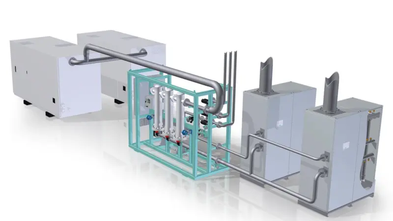 The nitrogen generator uses advanced membrane filtration technologies