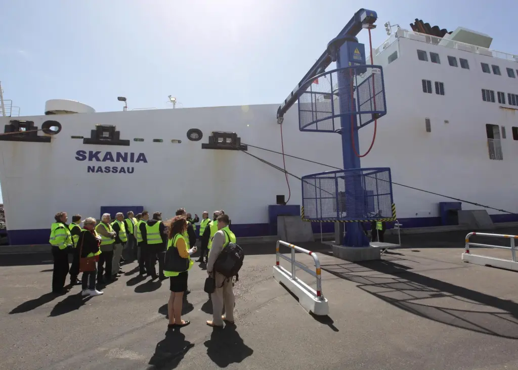 Cavotec want to raise awareness to the environmental and economic benefits of shore to ship power. Photo: Heléne Ohsbeck