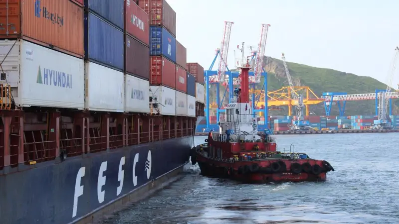 Vladivostok - two new ship-to-shore gantry cranes were put into operation last year at the container terminal