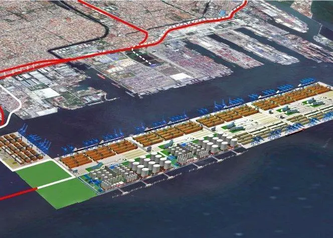 The port extension is Indonesia's largest