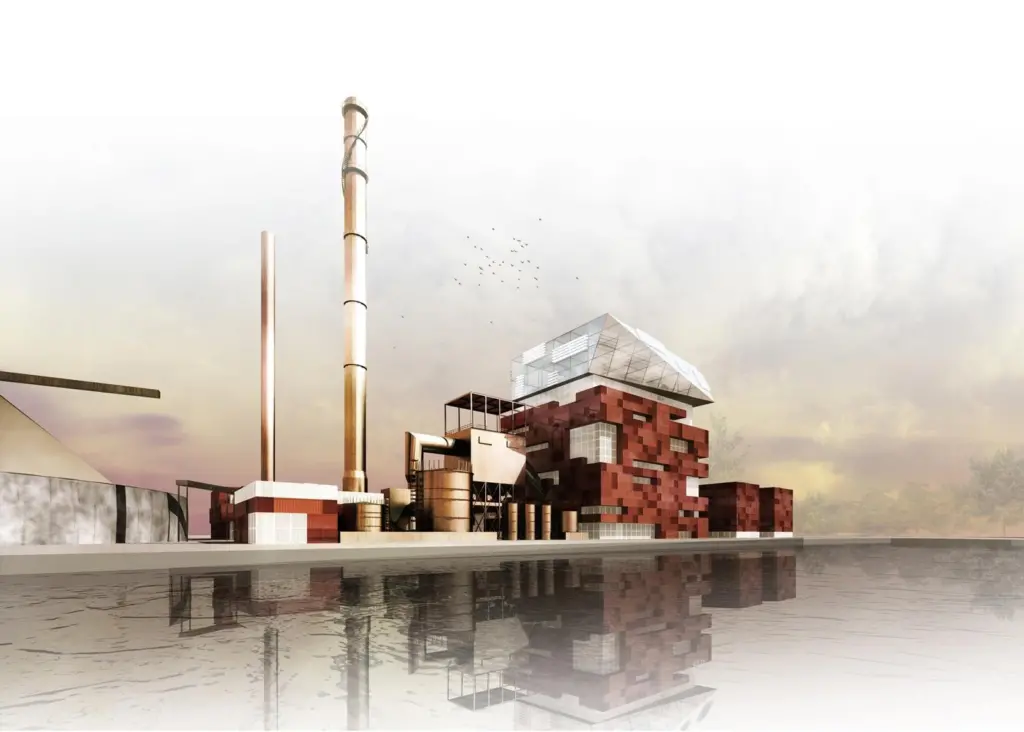 The CHP plant will generate significant amounts of low carbon renewable electricity and heat