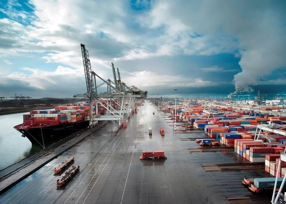 The InlandLinks provides users with the best and most sustainable intermodal routes to the hinterland. Photo: Port of Rotterdam Authority/Freek van Arkel