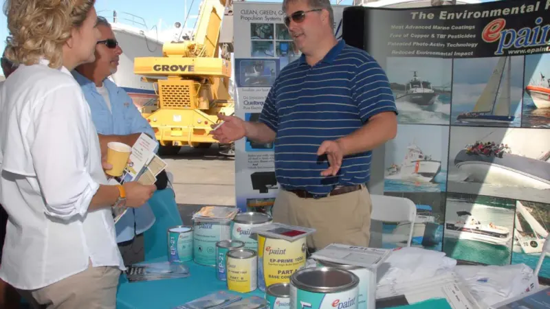 Boaters can save 60% of 75% on stripping and painting costs for boat hulls