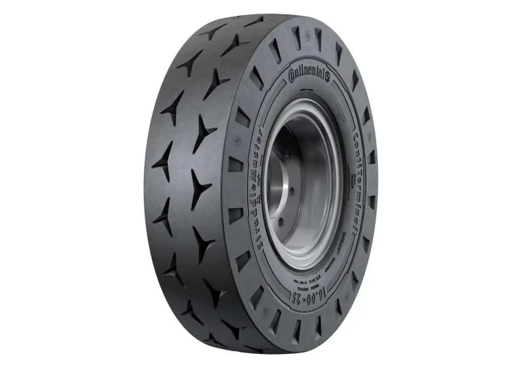 Continental's new portfolio includes customised tyres for straddle carriers