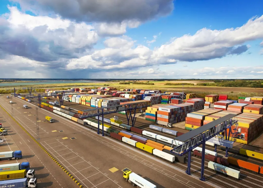 The new North Rail Terminal has doubled the port's rail capacity