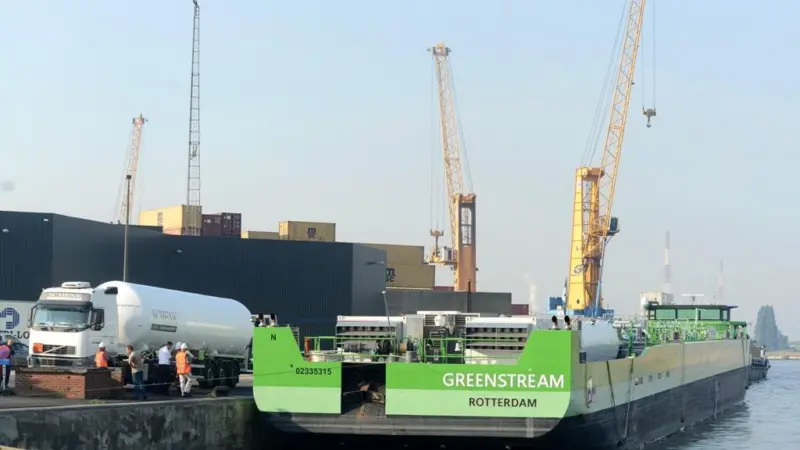 The subsidy should move the LNG project at Antwerp along more quickly Photo: Antwerp Port Authority