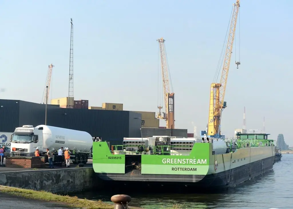 The subsidy should move the LNG project at Antwerp along more quickly Photo: Antwerp Port Authority