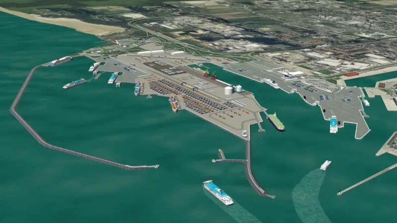 Calais' expansion will begin in earnest next year