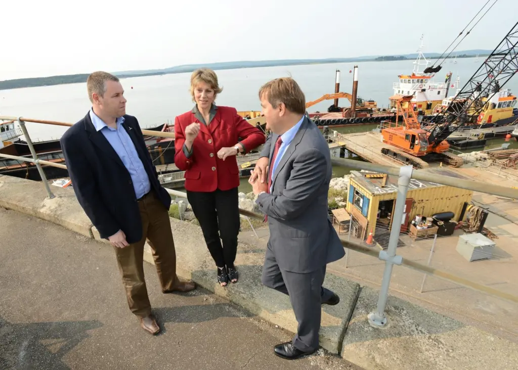 The Navitus Bay windfarm project will bring business to local ports and marine businesses