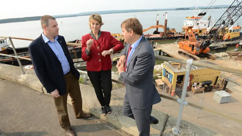 The Navitus Bay windfarm project will bring business to local ports and marine businesses