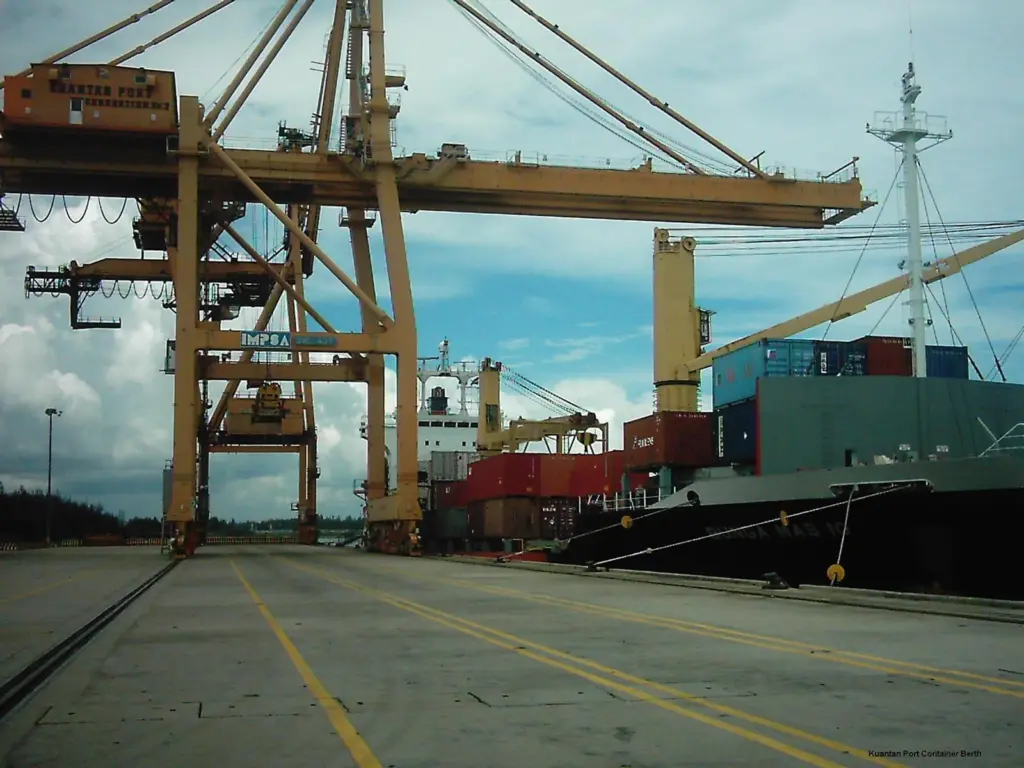 Kuantan Port wants to take better advantage of new industrial opportunities Photo: Wikimedia
