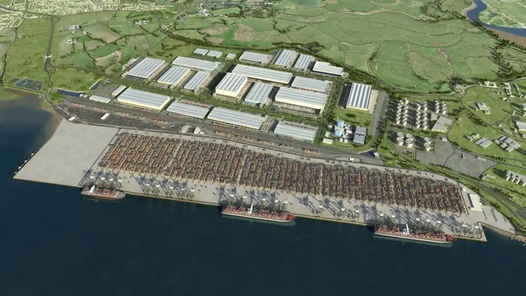The new Thames Hub airport is strategically located near to DP World’s Thames Gateway