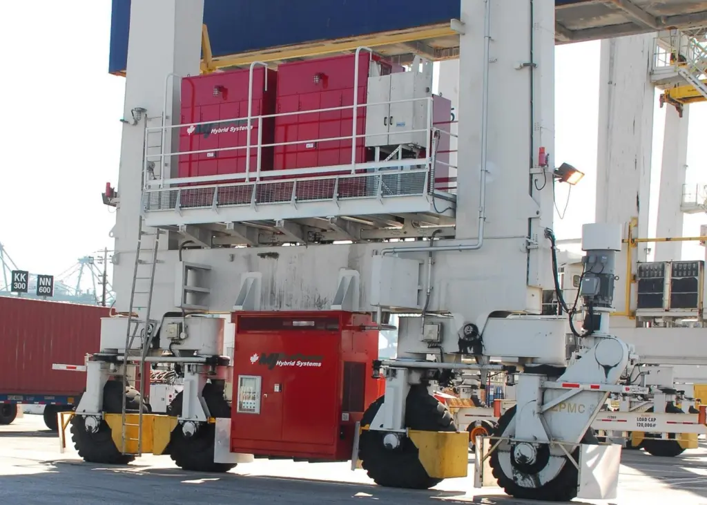 EcoCrane can be supplied for new RTGs or for repowers