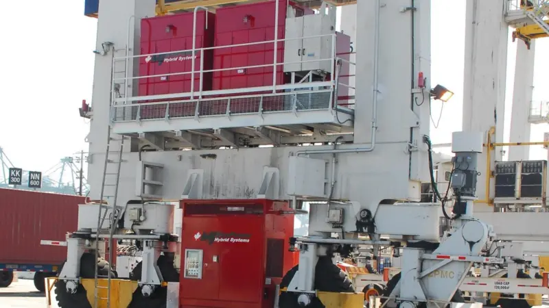 EcoCrane can be supplied for new RTGs or for repowers
