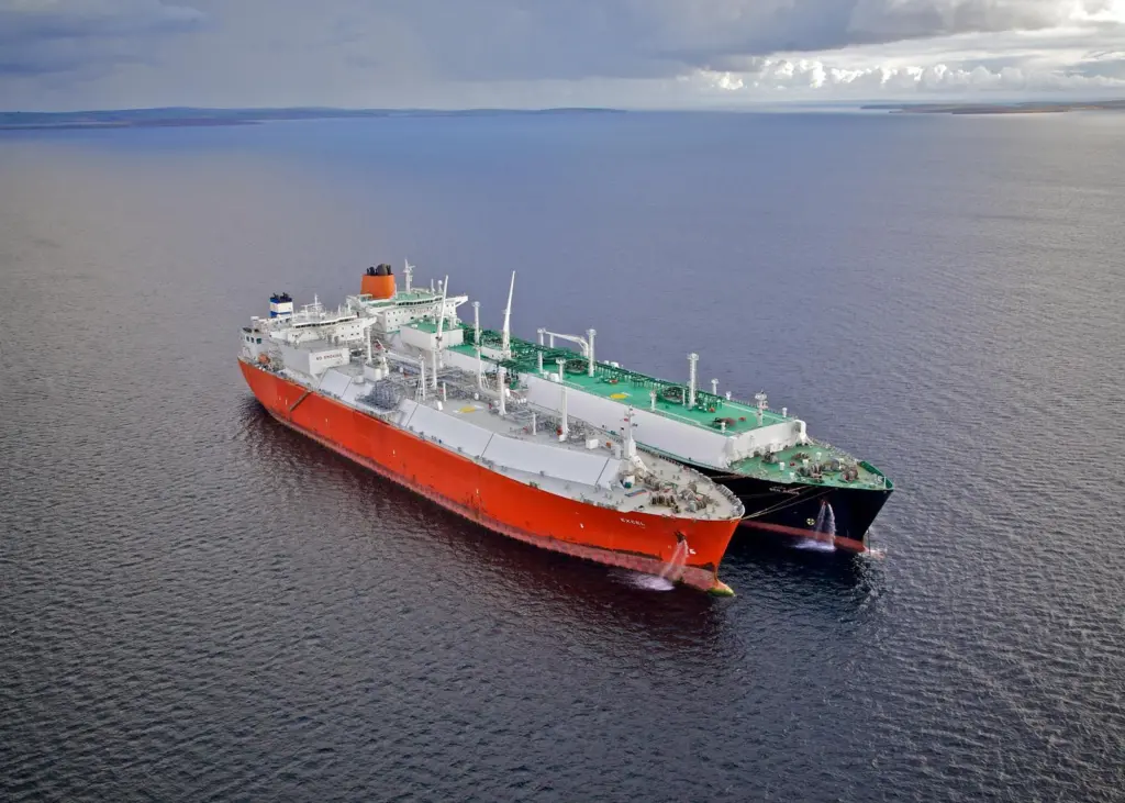 The STS LNG transfer is the third to be carried out in the Scapa Flow