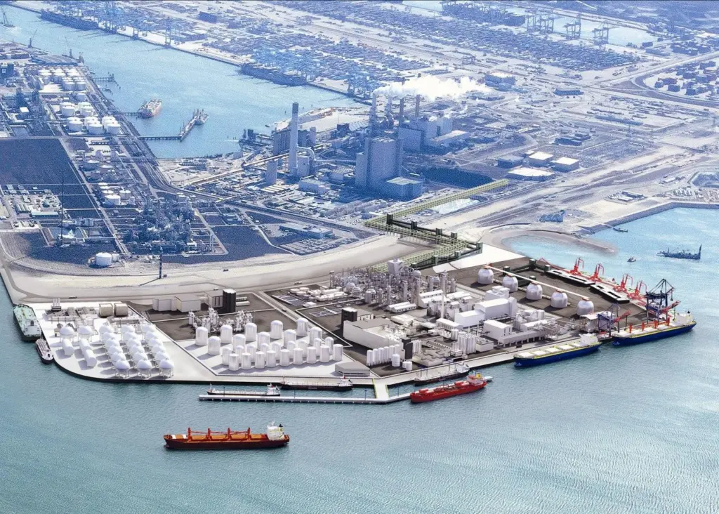 The 'Plug and Play' area at Maasvlakte 2 will allow companies to focus on their core business
