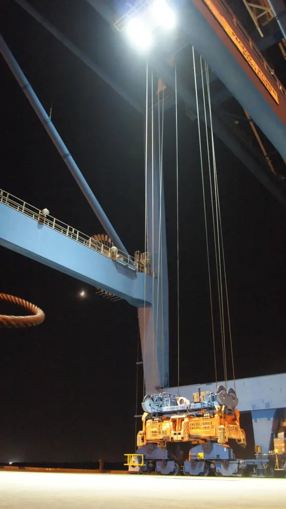 Targeted port task lighting can be superior with LED lighting