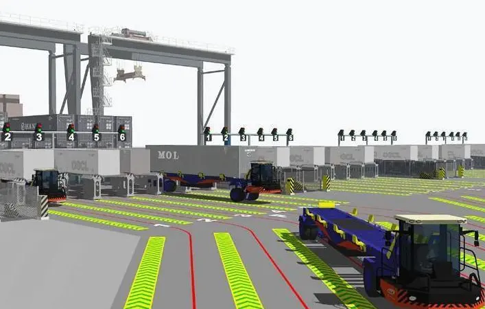 ATT says that its lift equipment does away with the need for a straddle carrier