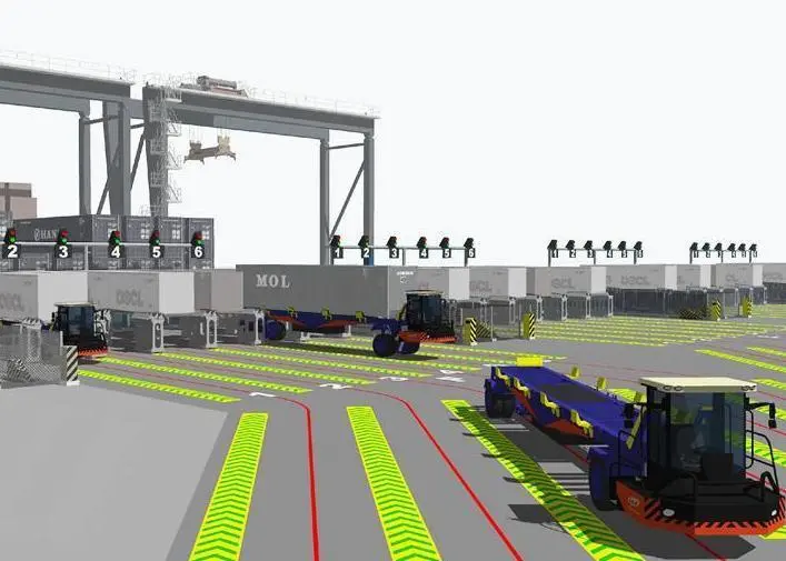 ATT says that its lift equipment does away with the need for a straddle carrier
