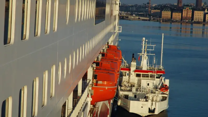 Live ship to ship bunkering kicked off the second day of the Gas Fuelled Ships conference