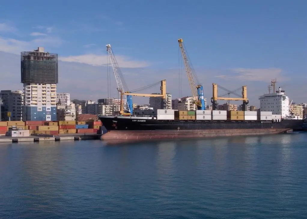 The container terminal concession at Durres is proving unconventional. Credit: Claudio Napoli