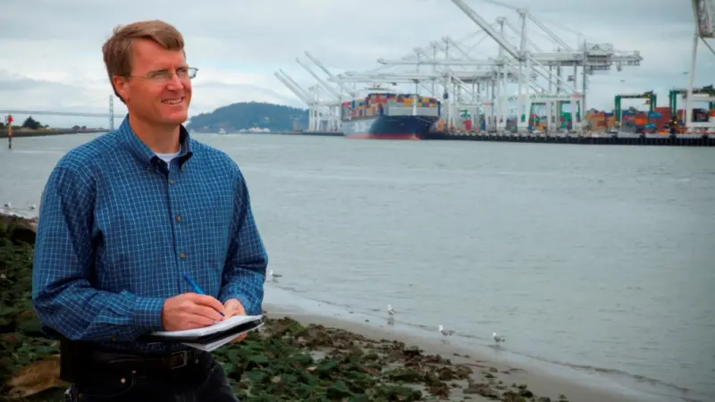 Joe Pratt investigated ports such as Oakland to see if a fit for fuel cell technology and cold ironing could be found